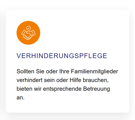 Verhinderungspflege