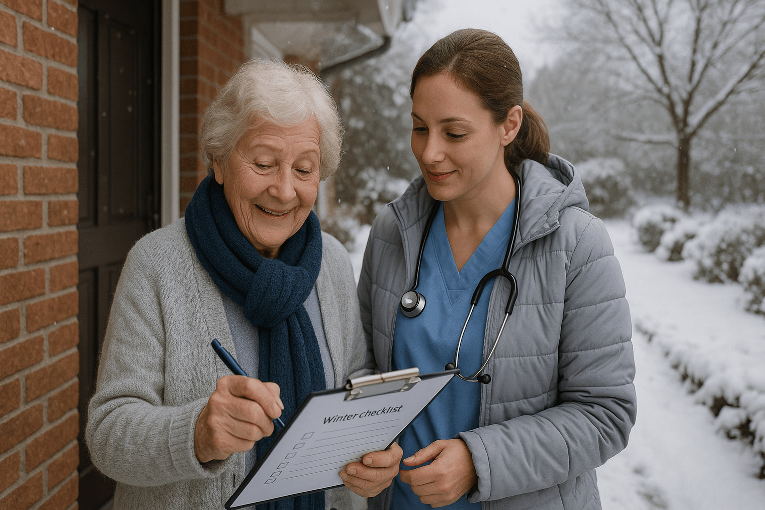 Titelbild Beitrag zur Pflege und Betreuung